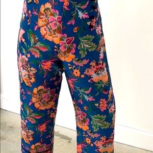 Zara Asian Floral Print Cullotes